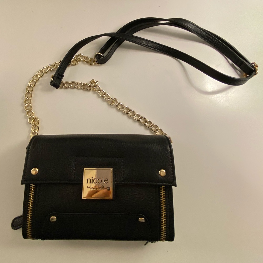 Nicole by Nicole Miller Black Purse
